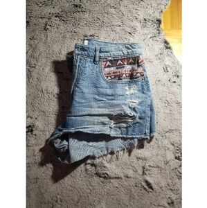 High Waisted Festival Shorts